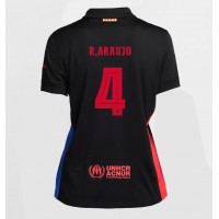 Camiseta Barcelona Ronald Araujo #4 Visitante Equipación para mujer 2024-25 manga corta